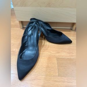 Zara Black Slingback Pump Heels 👠